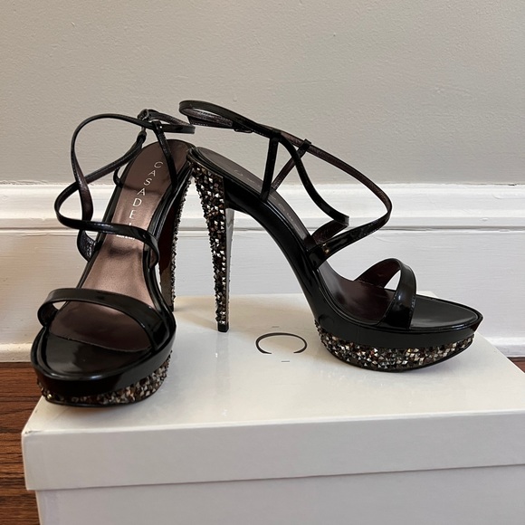 Casadei Swarovski Crystal Heels - Picture 3 of 7